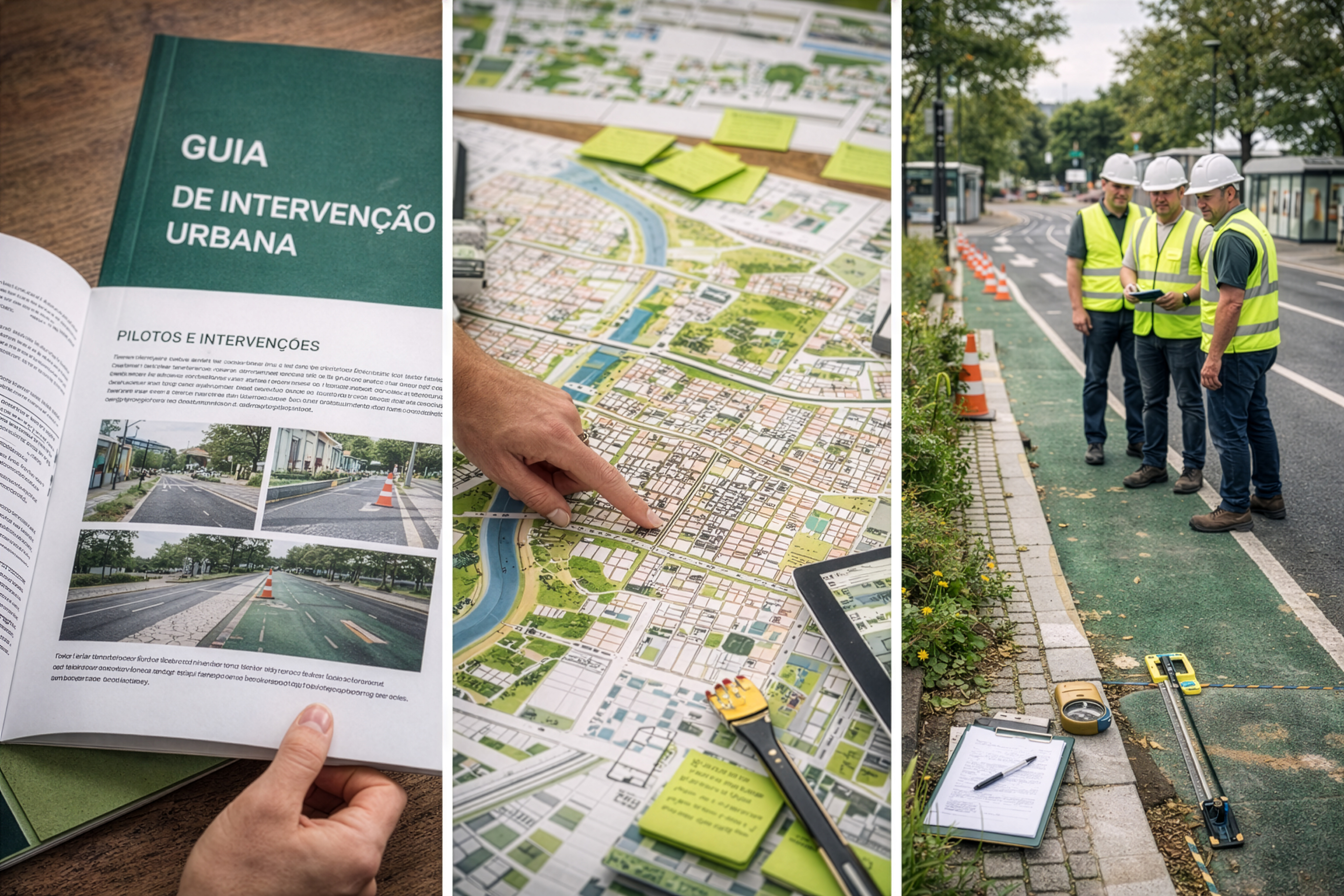 Apresentação técnica em contexto institucional